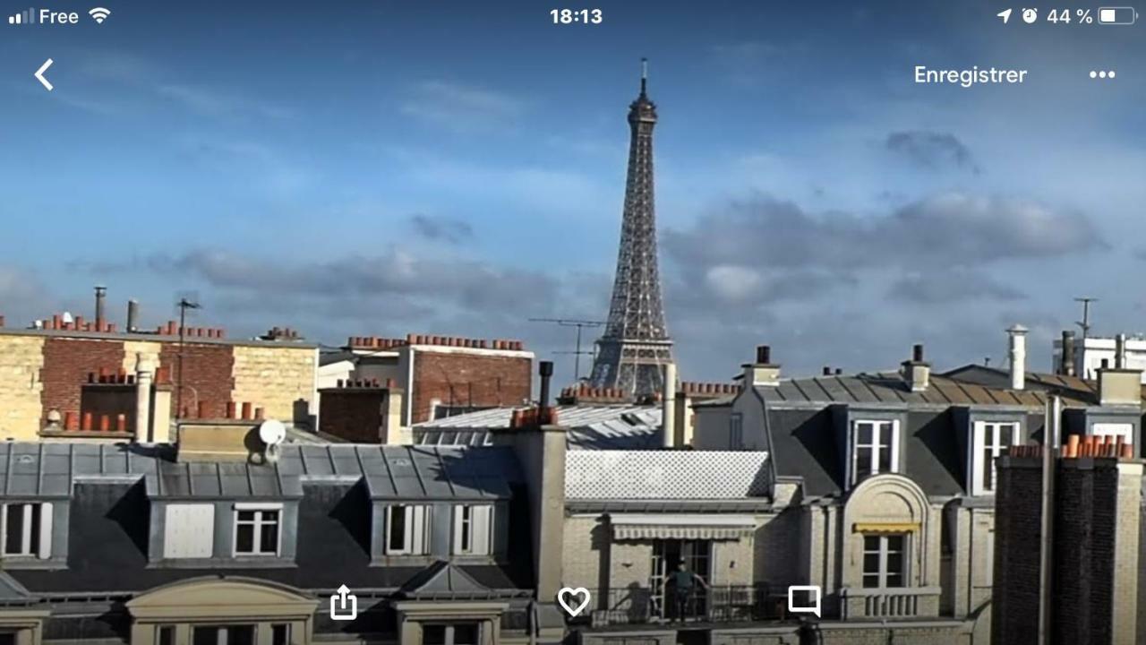 Eiffel Tower Studio Lacoste Paris Luaran gambar